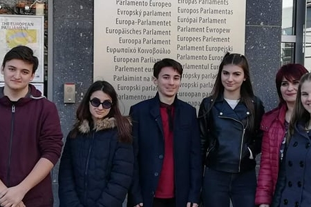 Младши посланици – в Европарламента в Брюксел